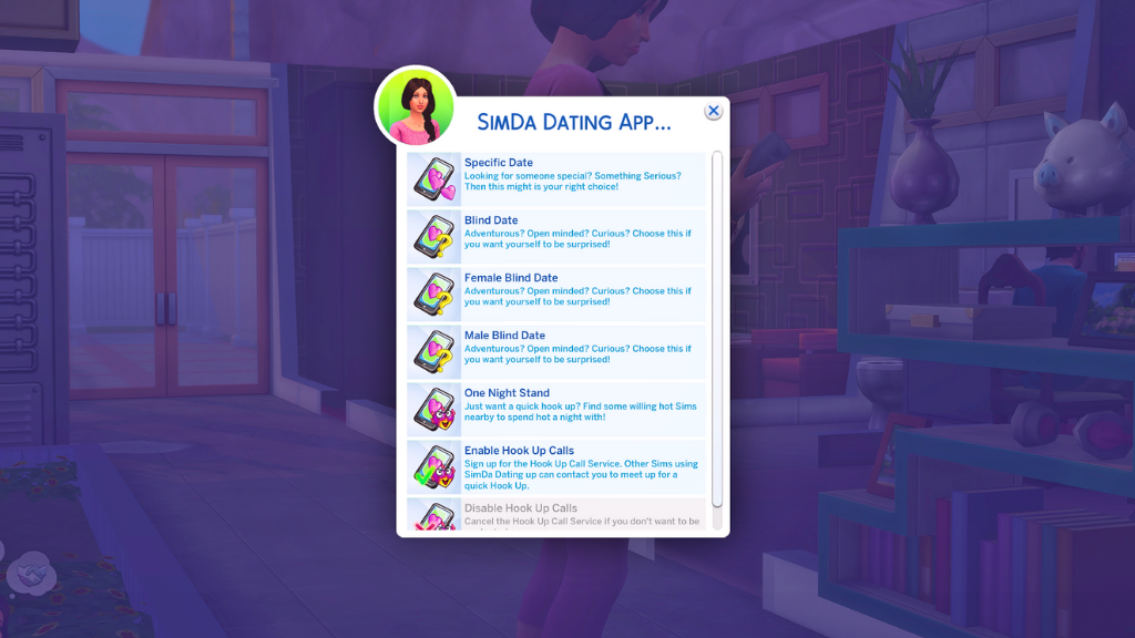 Simda dating app sims 4