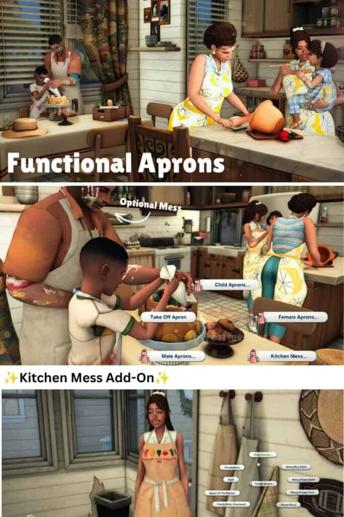 sims 4 functional kitchen mod