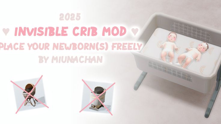sims 4 invisible crib