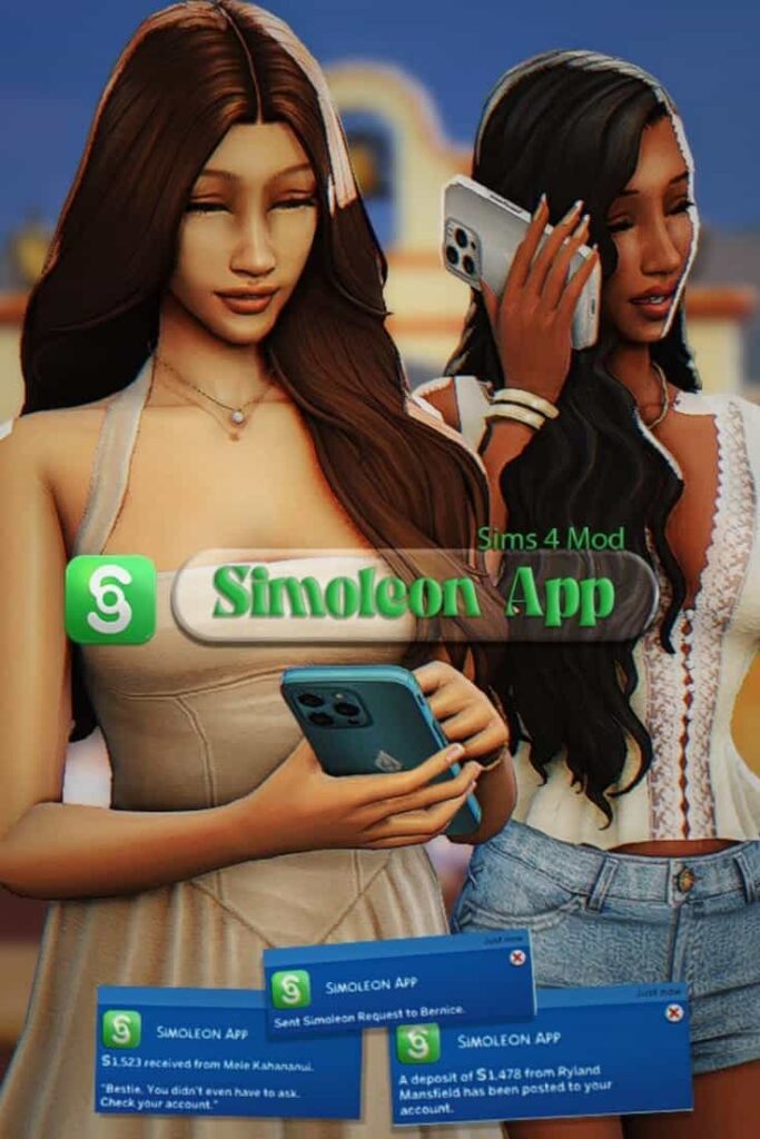 sims 4 simoleon app mod