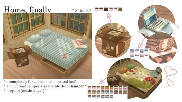 bedroom cc find sims 4