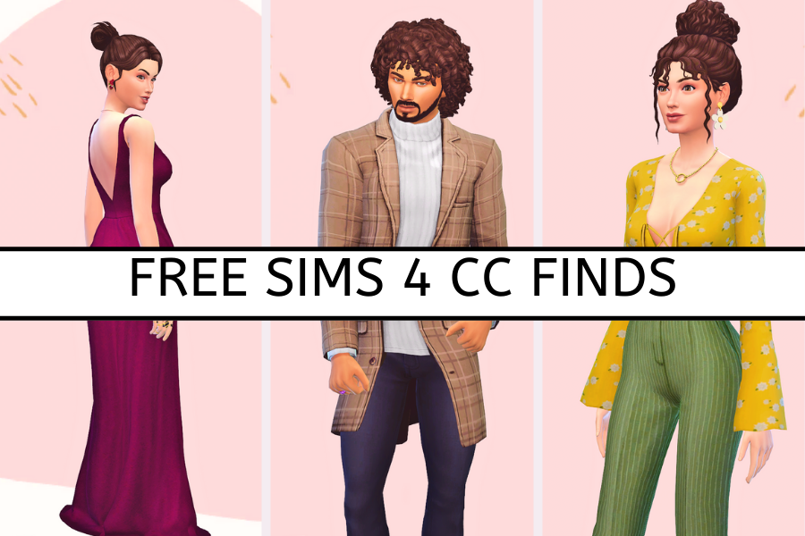 29+ Free Sims 4 CC Finds You Need to Fill up Your CC folder (Sims 4 Custom Content)
