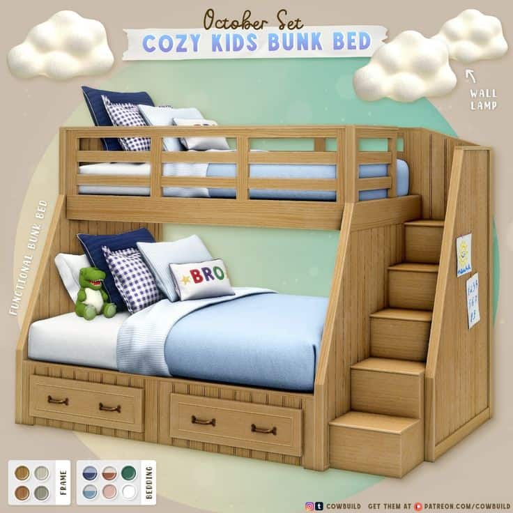sims 4 bunk bed