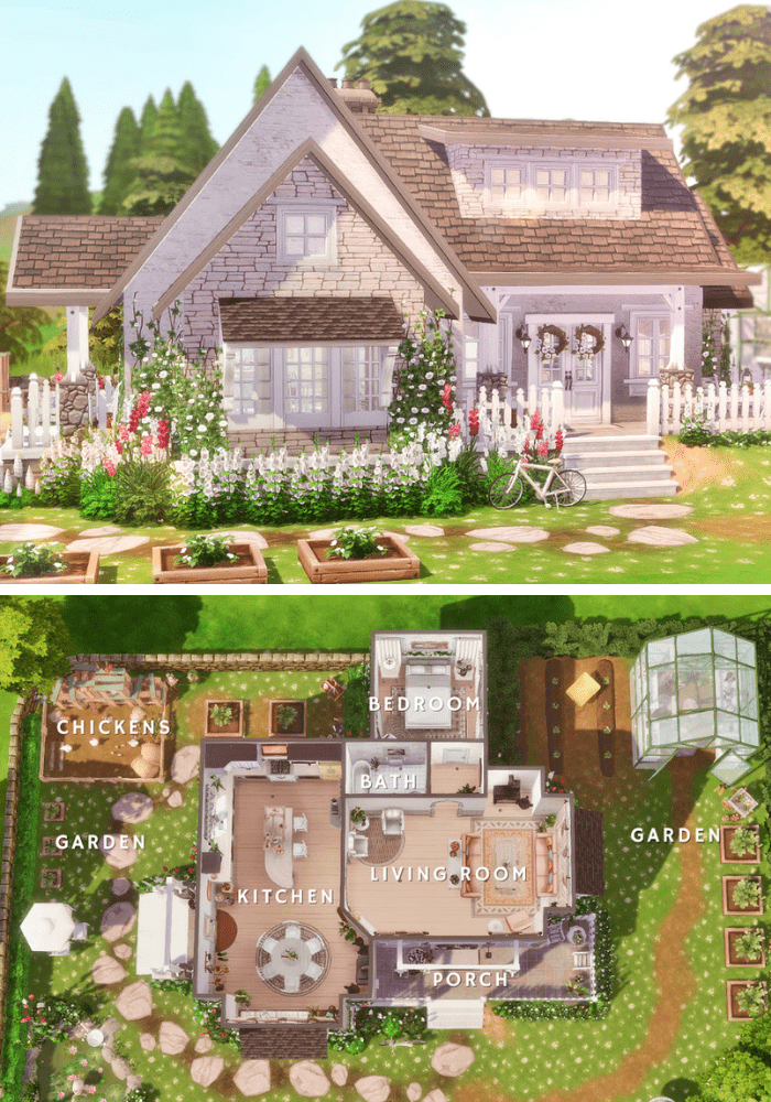 Sims 4 Farmhouse