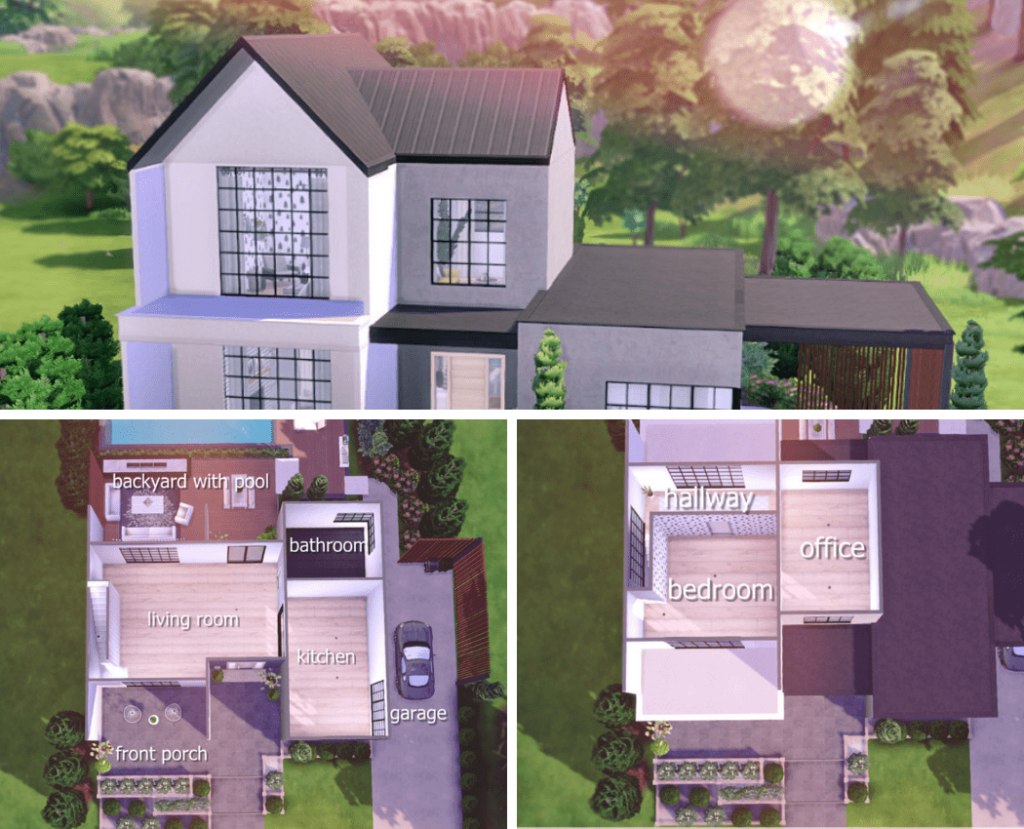 Sims 4 parasztház