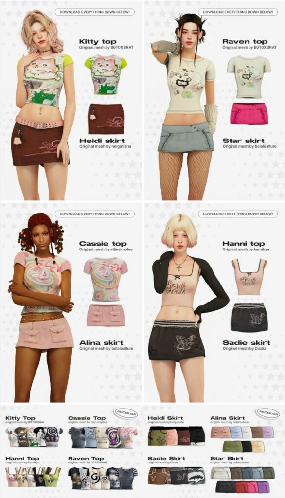 sims 4 female clothes
