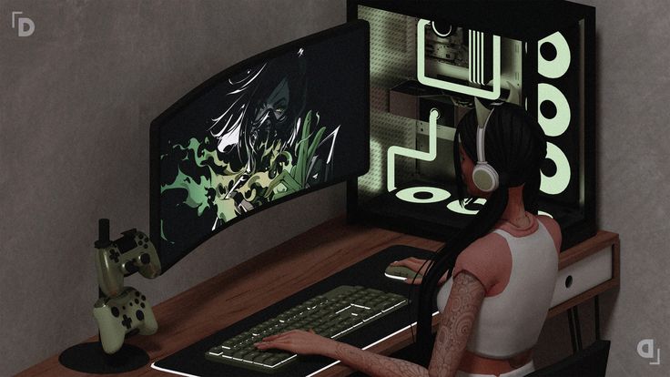 sims 4 gaming cc set