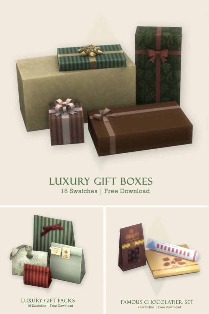 sims 4 gifts set