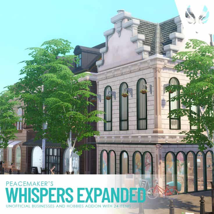 Whispers Expanded - Unofficial Businesses and Hobbies Addon with 24 Items