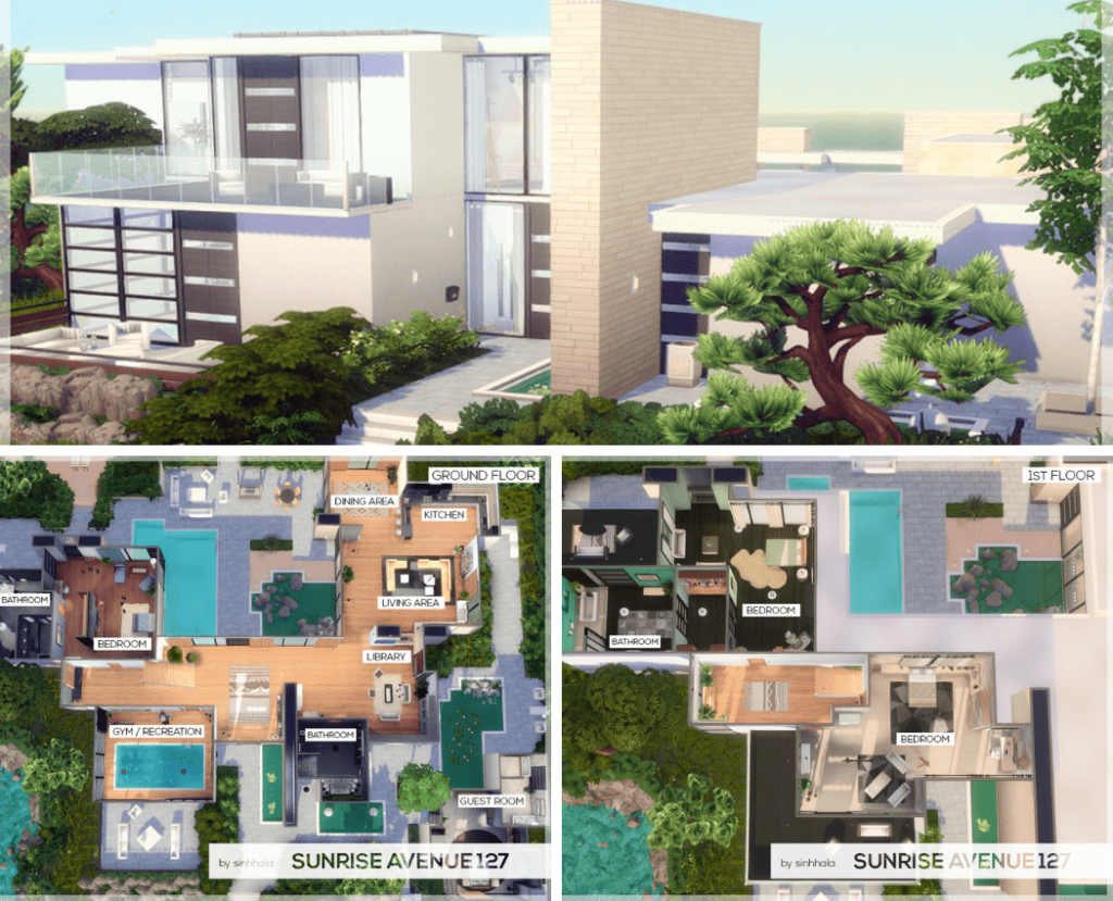 sims 4 house blueprints