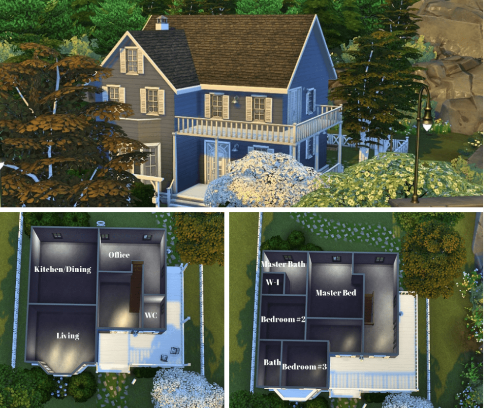 Sims 4 CC House