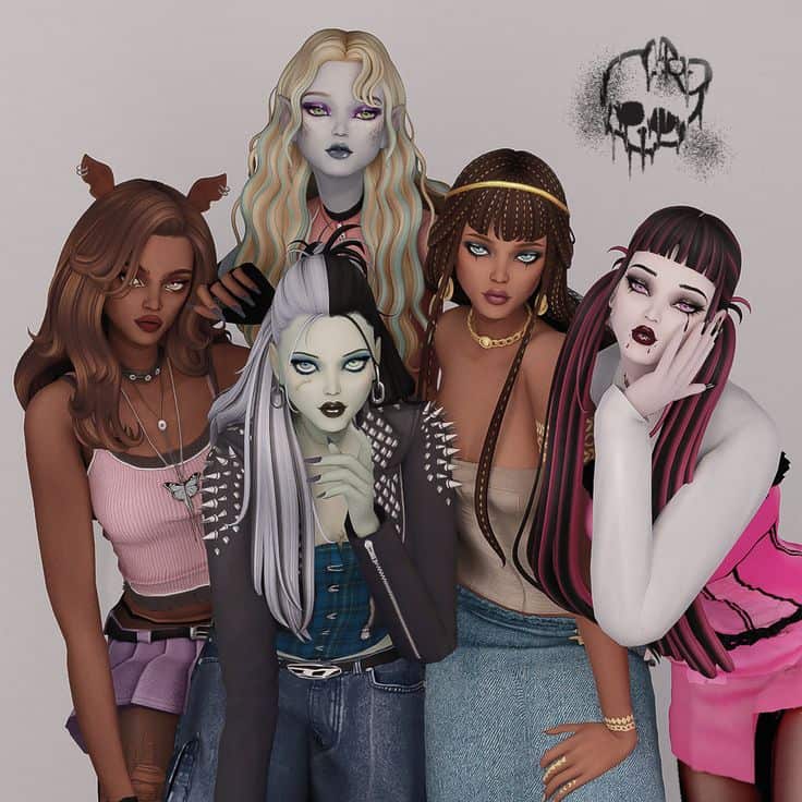 sims 4 lookbook and sim download