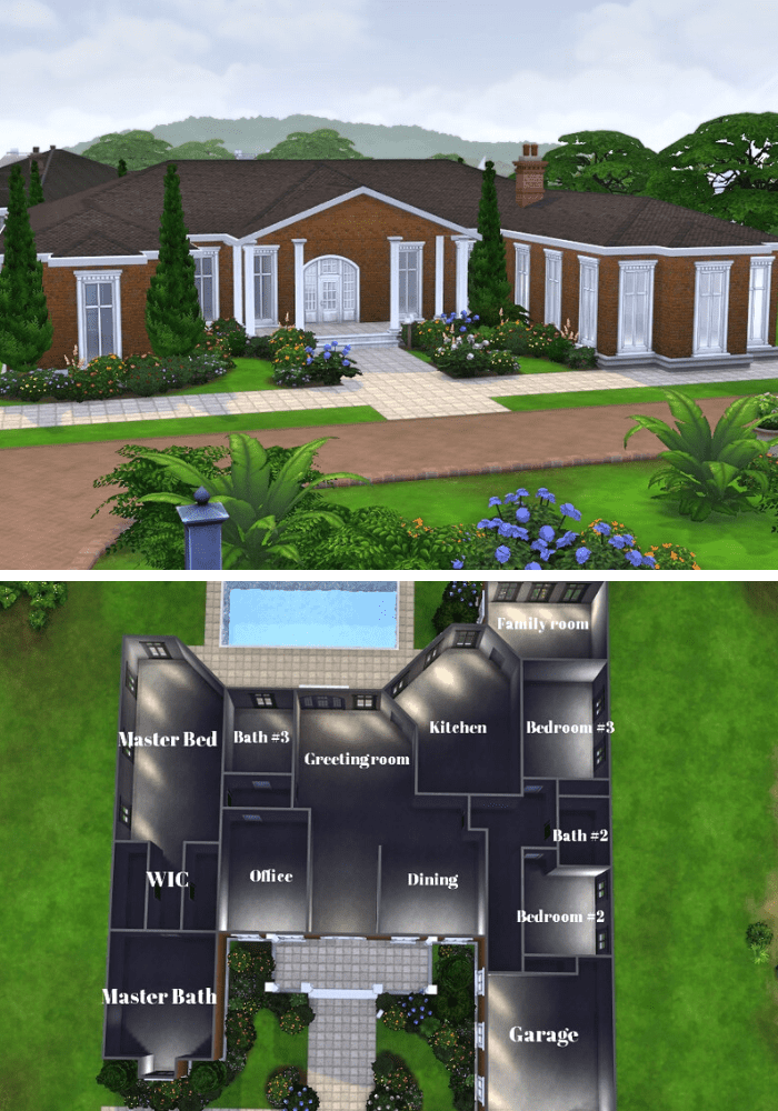 Sims 4 ngôi nhà nhỏ