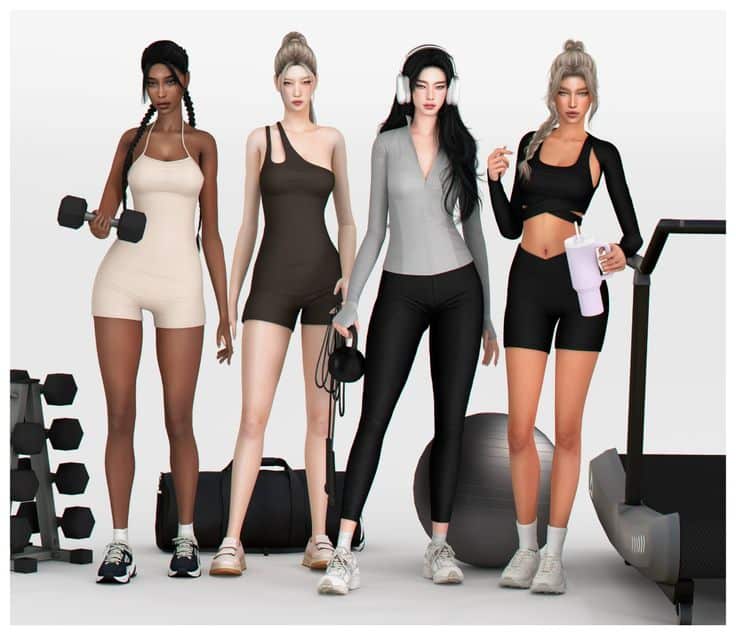sims 4 workout cc