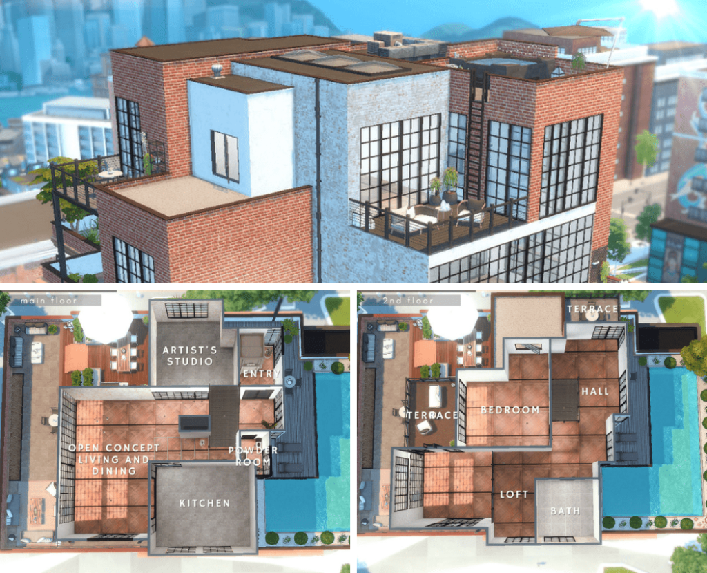 Sims4 ház