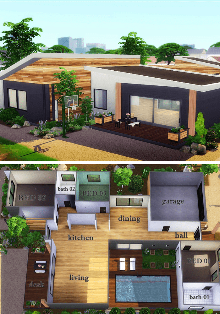 Sims4 házak