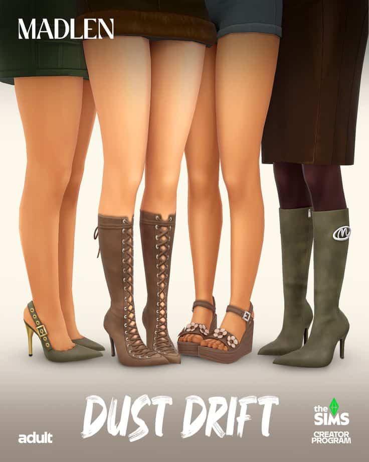 the sims 4 shoes cc pack