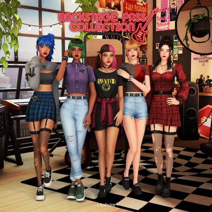 best female clothes cc