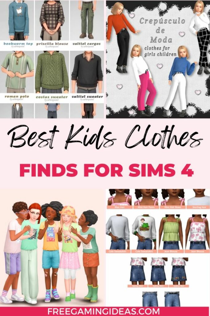 kids clothes cc