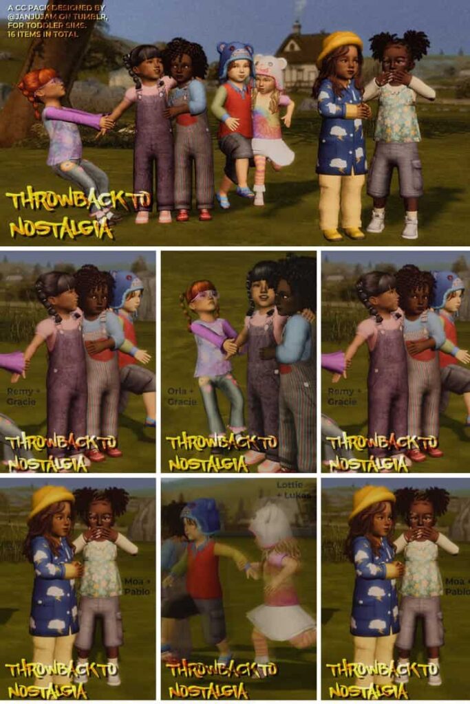 latest sims 4 toddler cc pack