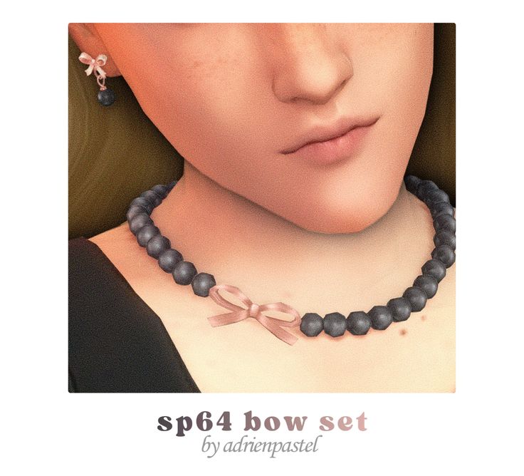 sims 4 bow accessories cc