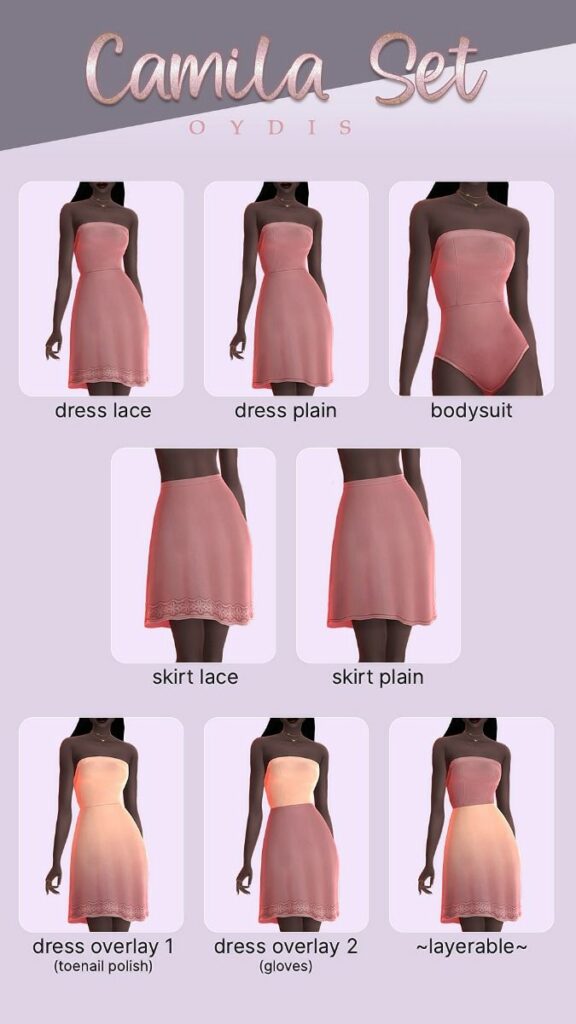 sims 4 clothes cc set