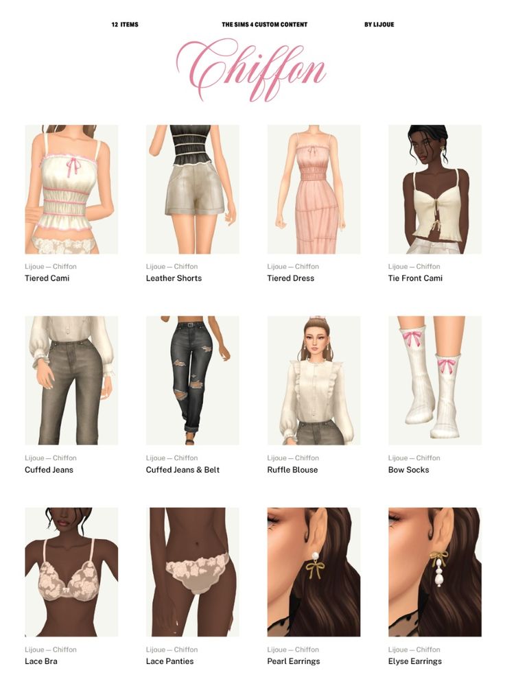 sims 4 clothes cc