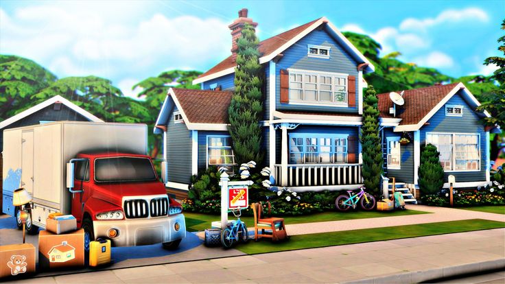 sims 4 family home