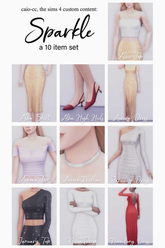 sims 4 female cc clothes