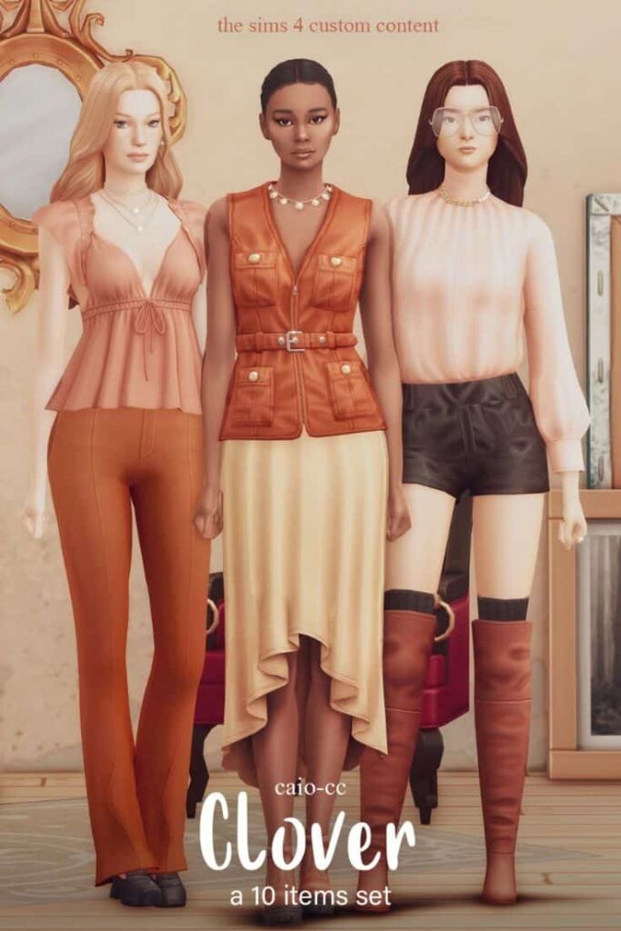 sims 4 female clothes pack