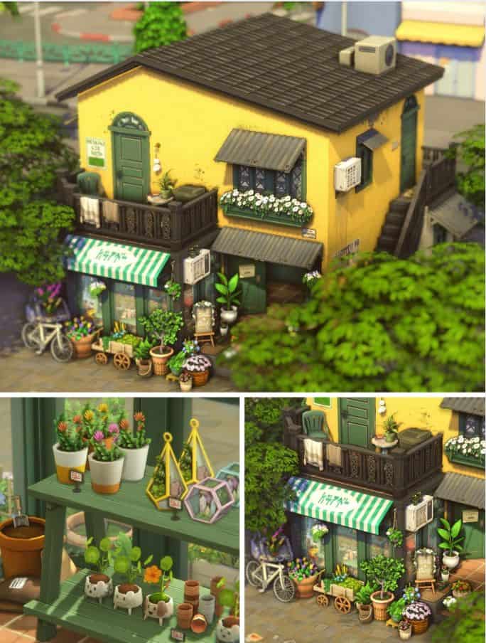 sims 4 flower shop