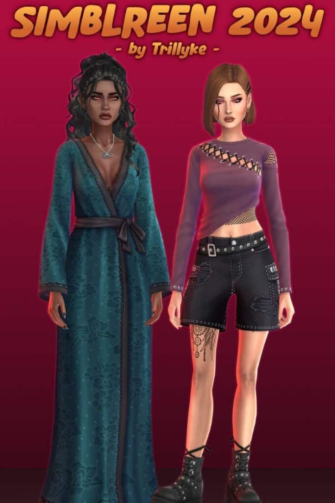 sims 4 gothic cc clothes