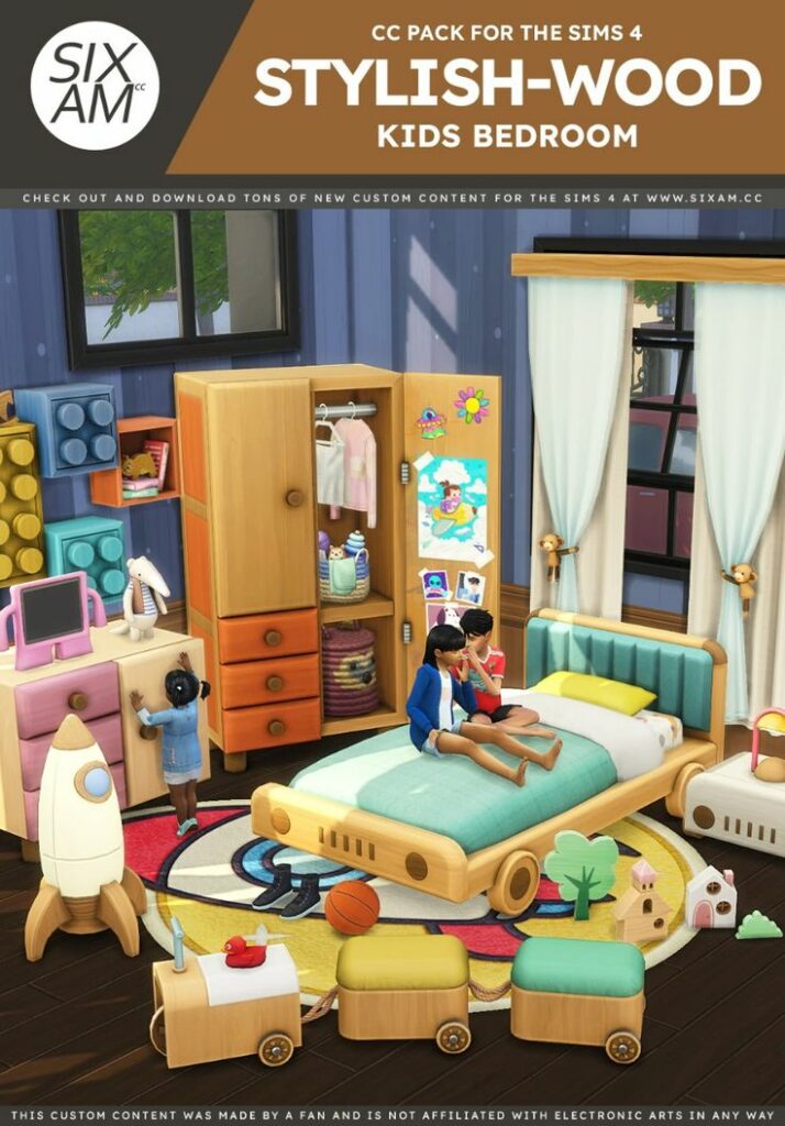 sims 4 kids bedroom cc