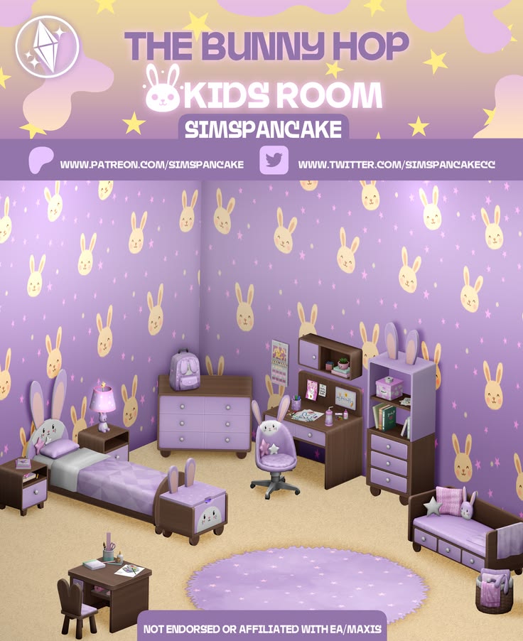 sims 4 kids bedroom