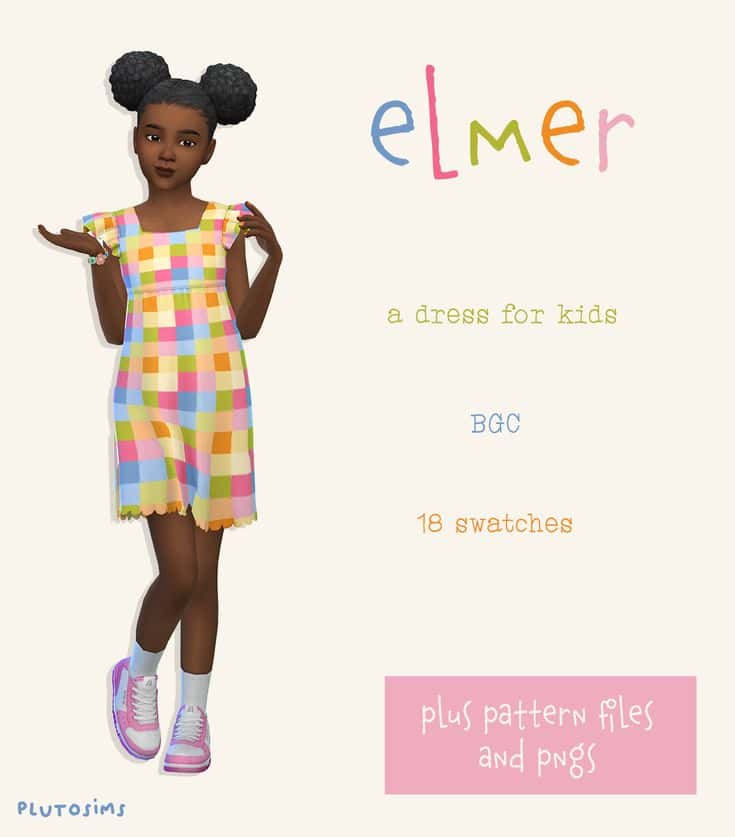 sims 4 kids dress cc