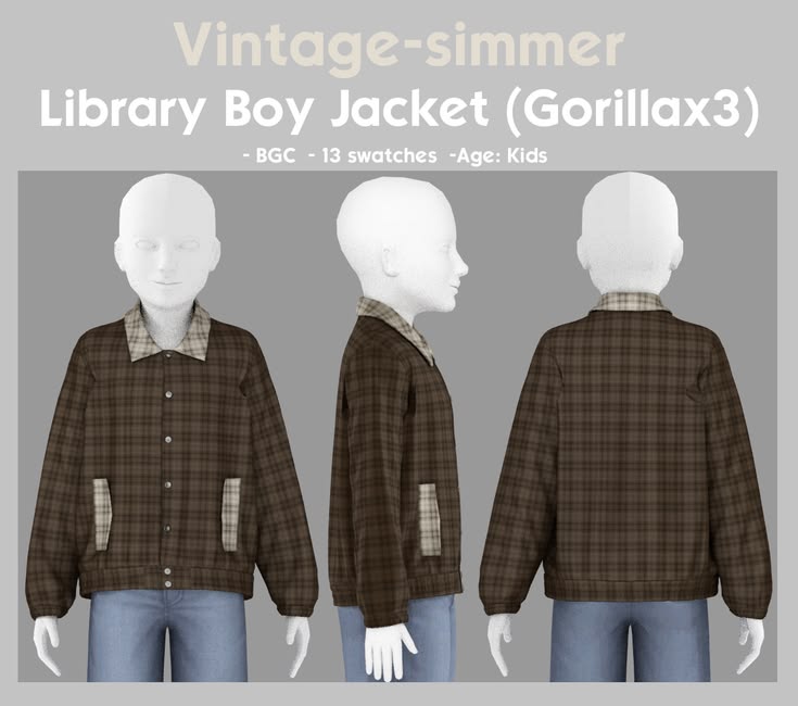 sims 4 kids jacket cc