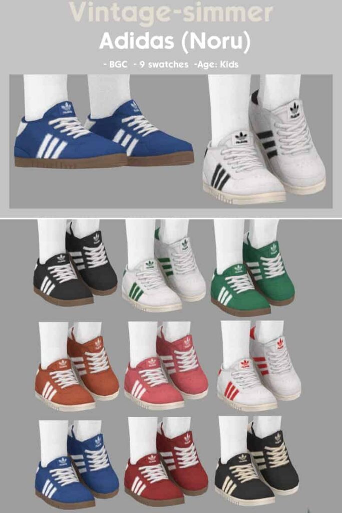 sims 4 kids sneakers cc