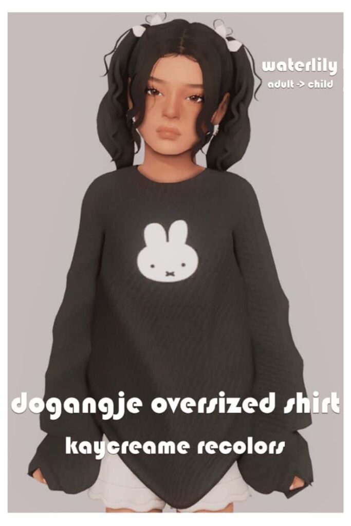 sims 4 oversized shirt