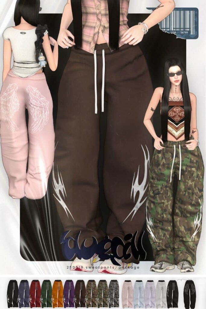 sims 4 sweatpants cc