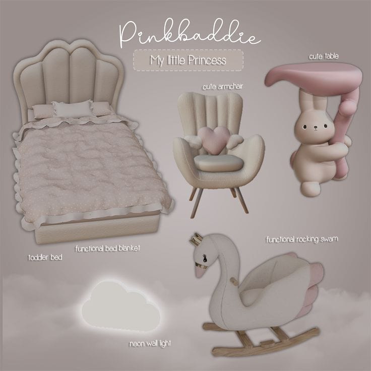 sims 4 toddler bedroom set