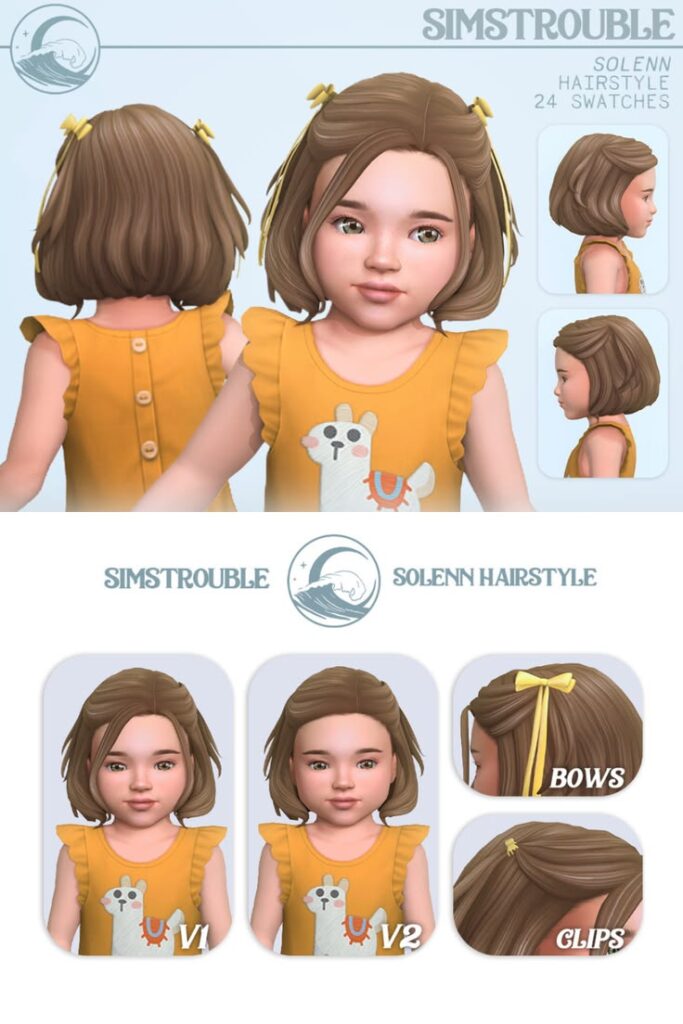 sims 4 toddler bob hair