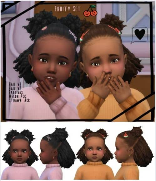 sims 4 toddler cc set