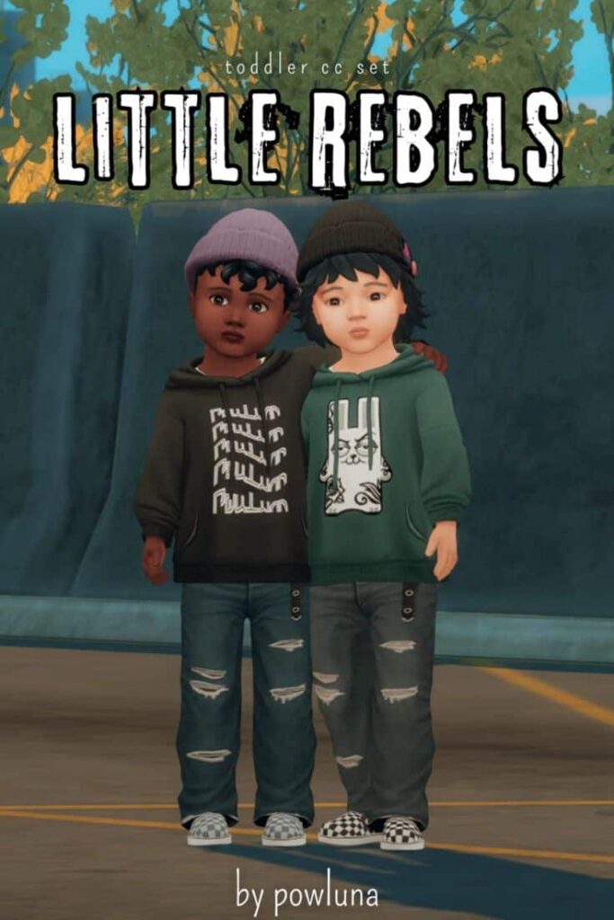 sims 4 toddler cc set