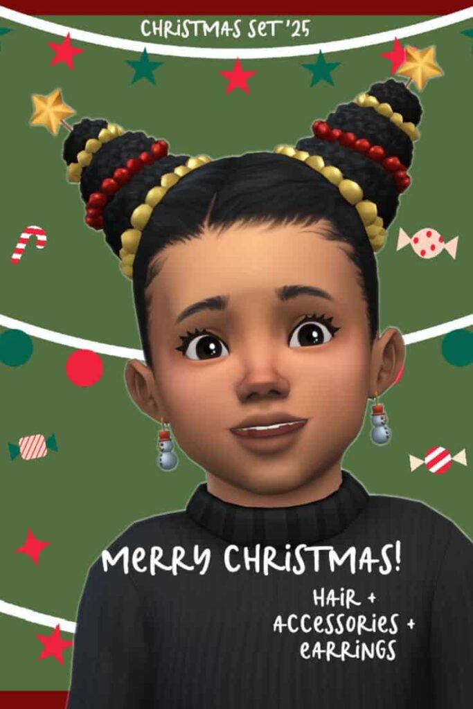 sims 4 toddler christmas cc