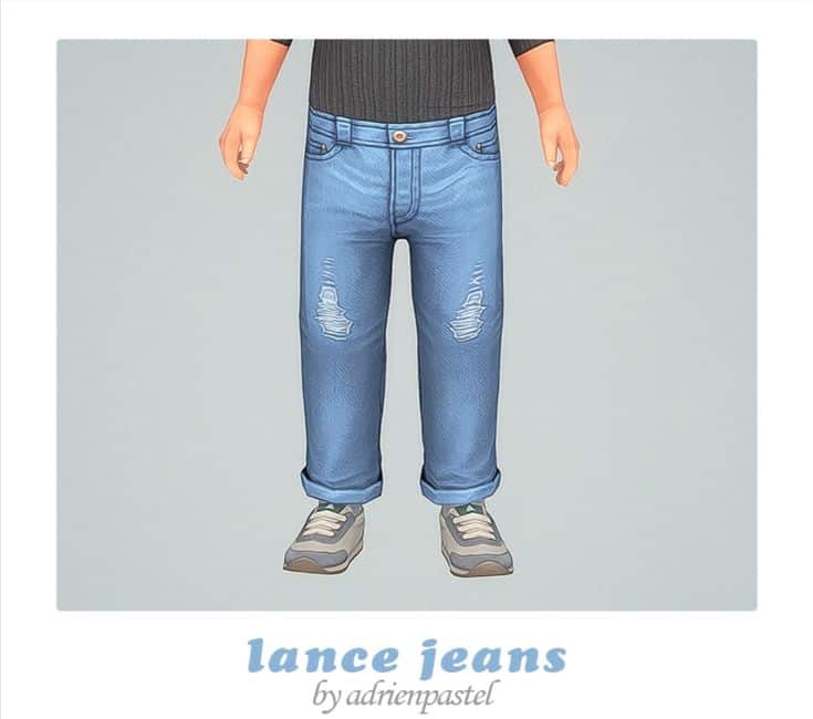 sims 4 toddler jeans cc