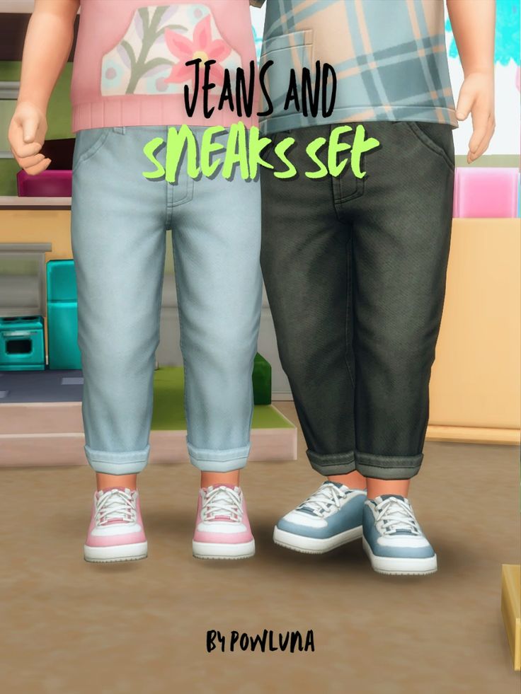 sims 4 toddler jeans
