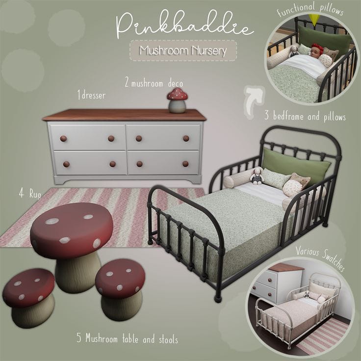 sims 4 toddler nursery