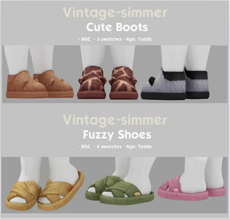 sims 4 toddler shoes