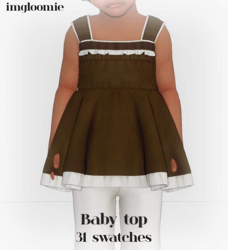 sims 4 toddler top cc