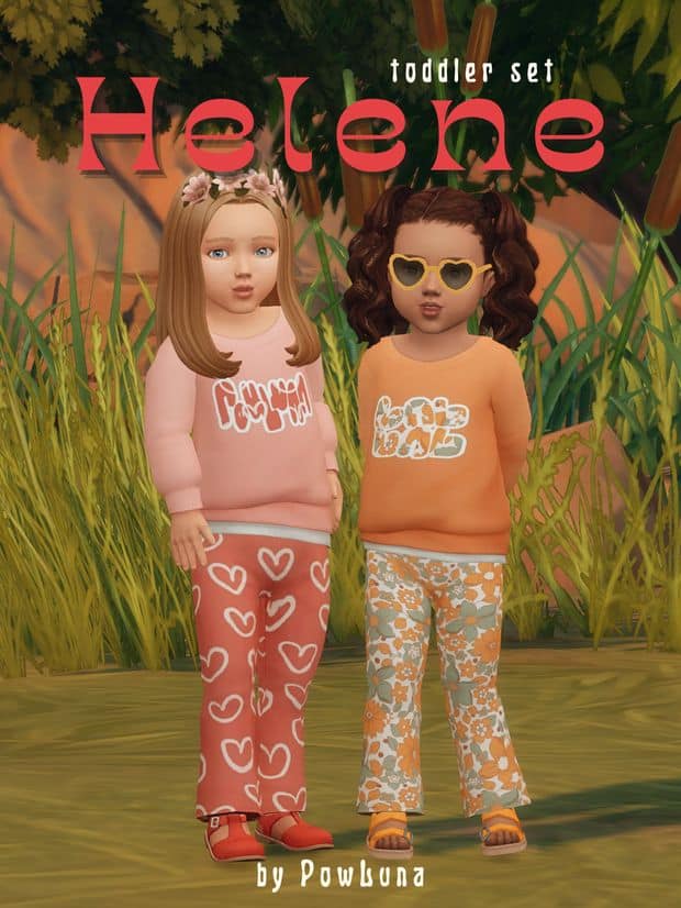 sims 4 toddler tops and bottoms